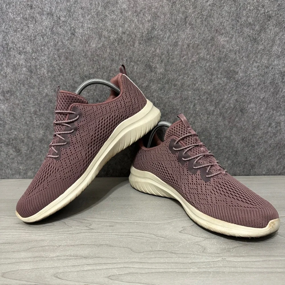 Skechers Ultra Flex 2.0 Womens 9 Mauve Lite-Groove Sneakers 12550‎ Mesh